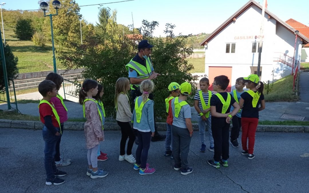 Tehniški dan Promet na Podružnični šoli Adlešiči