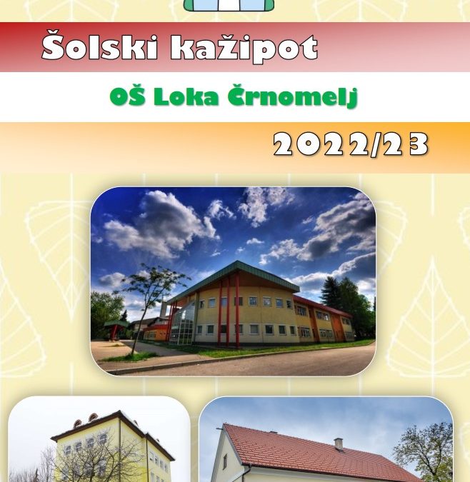 Šolski kažipot za šolsko leto 2022/23