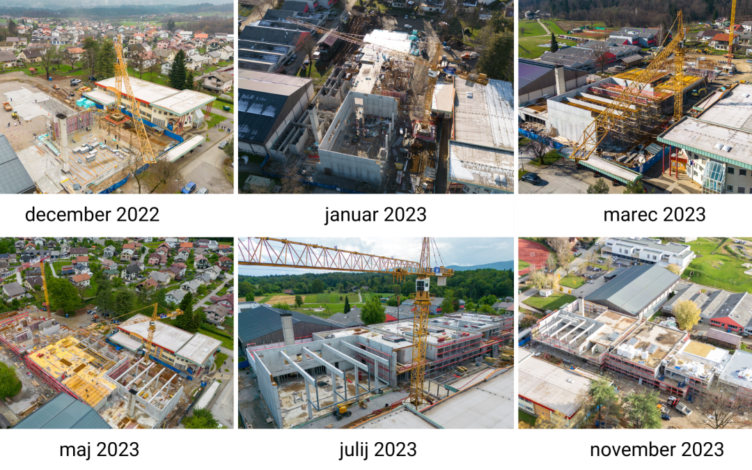 Gradnja nove OŠ Loka v Črnomlju poteka kot načrtovano