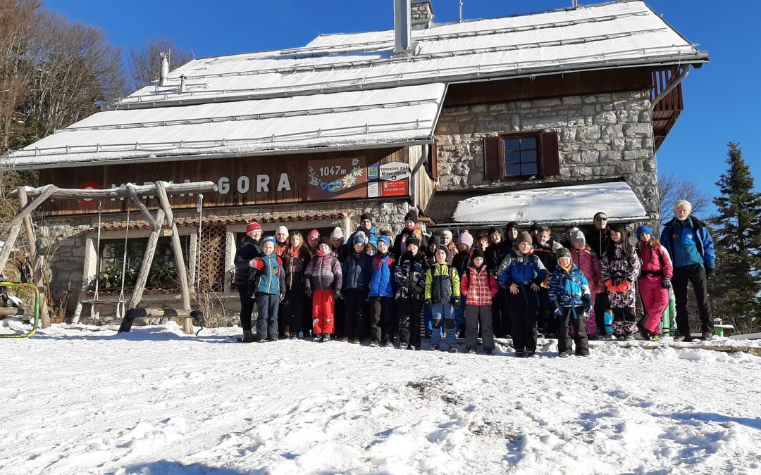 Z GORNIŠKIM KROŽKOM NA ZIMOVANJU NA MIRNI GORI