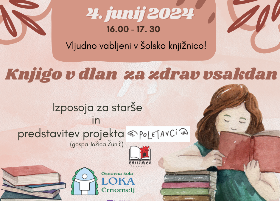 Knjigo v dlan za zdrav vsakdan