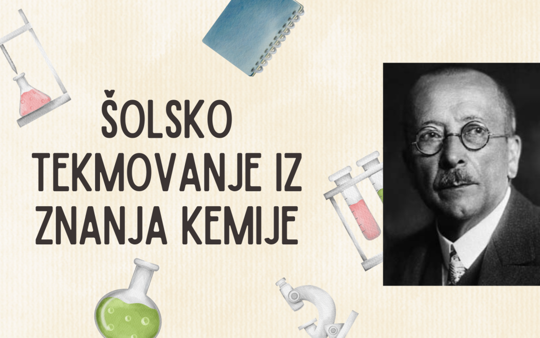 REZULTATI IZ ŠOLSKEGA TEKMOVANJA IZ ZNANJA KEMIJE