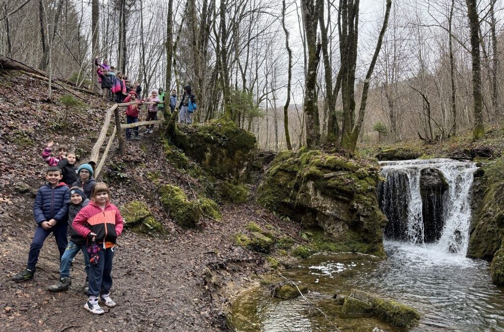 Drugi dan šole v naravi v Črmošnjicah