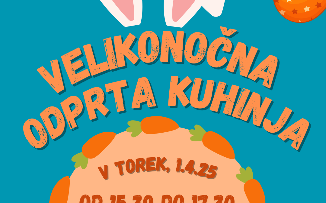Vabilo na odprto kuhinjo in zbiranje papirja