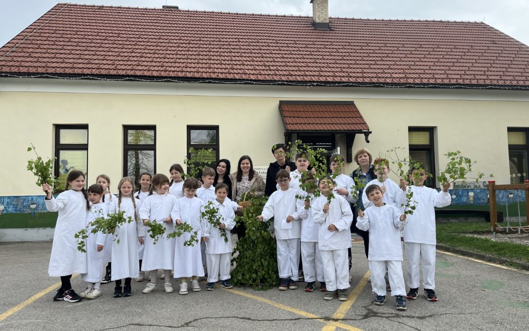 UTRINKI ZELENEGA JURIJA NA PŠ GRIBLJE