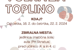 VOLNA ZA TOPLINO - 1